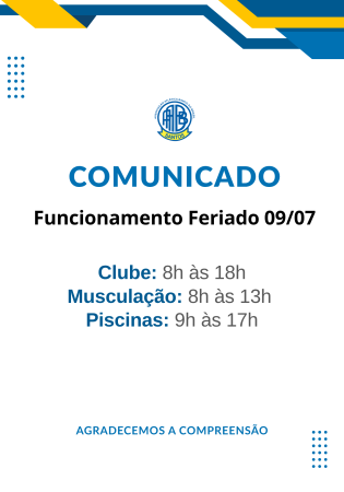 Comunicado A4 feriado
