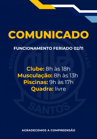 FUNCIONAMENTO FERIADO