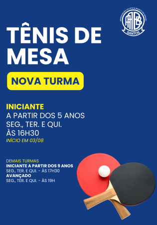 TÊNIS DE MESA