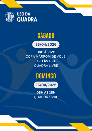 USO DA QUADRA 2026 A4