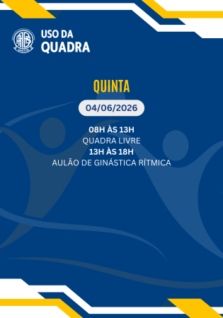 USO DA QUADRA 2026 A4
