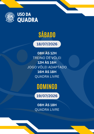 USO DA QUADRA 2026 A4