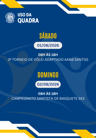 USO DA QUADRA 2026 A4